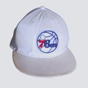 NBA Philadelphia 76ers New Era Hardwood Classics Mesh Snapback